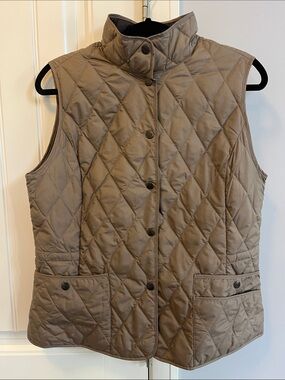 Eddie Bauer Quilted Sleeveless Vest L